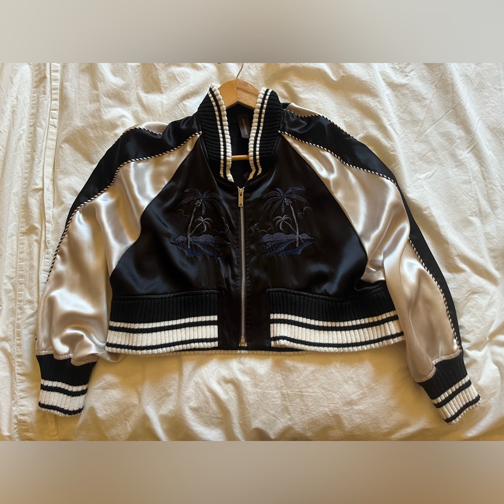 Mihara Yasuhiro embroidered Japan souvenir/sukajan jacket.